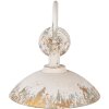 Clayre & Eef 6LMP800 Wandlampe Beige Grau Rost Eisen 49x23x27cm E14 Antikstil