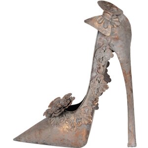 Clayre & Eef 6Y5846 Dekoschuh Metall Kupfer...