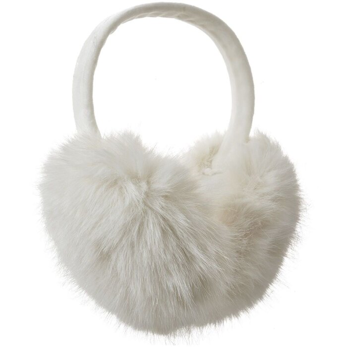 Juleeze JZEW0009W Ohrwärmer Weiß Kunstfell Einheitsgröße