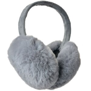 Juleeze JZEW0016G Ohrwärmer Grau Flauschig Flexibel...