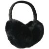 Juleeze JZEW0016Z Protecție urechi Negru 13cm Blană artificială flexibilă
