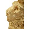 Mauro Ferretti Dekofigur König Löwenmantel 30x42x74 cm gold