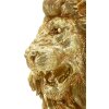 Mauro Ferretti Dekofigur Löwenscharbe 45x29x55 cm gold