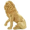 Mauro Ferretti Dekofigur Löwenscharbe 45x29x55 cm gold
