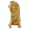 Mauro Ferretti Dekofigur Löwenscharbe 45x29x55 cm gold