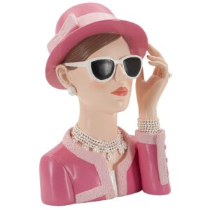 Mauro Ferretti Figur Pariserin 18x11x26 cm rosa