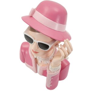 Mauro Ferretti Figur Pariserin 18x11x26 cm rosa