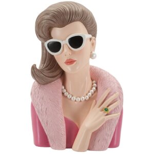 Figura Pariser Frau Mauro Ferretti 18x12x28 cm Roz