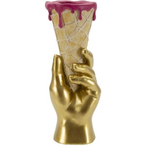 Mauro Ferretti Ghiveci Tüte Auriu Roz 12,5x11x31 cm...