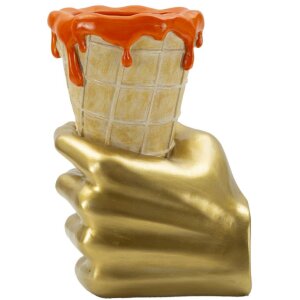 Mauro Ferretti Ghiveci Tüte 18x16x26 cm Auriu...