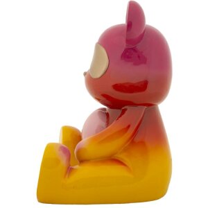 Mauro Ferretti Dekofigur Regenbogenbär 21,5x20,5x32 cm rot gelb