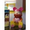 Mauro Ferretti Dekofigur Regenbogenbär 21,5x20,5x32 cm rot gelb