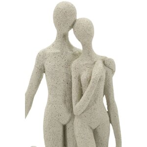 Mauro Ferretti Stons Figurine Familie 16x8x30,5 cm creme