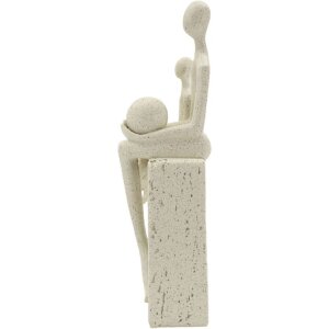 Mauro Ferretti Stons Figurină Maternitate 10x7,5x26 cm Crem