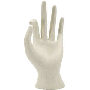 Mauro Ferretti Skulptur OK Stons 14x10x24 cm creme