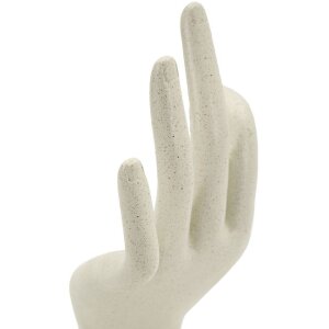 Mauro Ferretti Skulptur OK Stons 14x10x24 cm creme