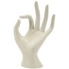 Mauro Ferretti Skulptur OK Stons 14x10x24 cm creme