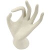 Mauro Ferretti Skulptur OK Stons 14x10x24 cm creme