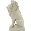Mauro Ferretti Sculptură Leu Stons Crem 17,5x25x40 cm