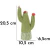 Mauro Ferretti Figurină Decorativă Cactus Stons Verde 10,5x6,5x20,5 cm