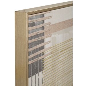 Tablou pe pânză Mauro Ferretti cu ramă Linien 60x60...