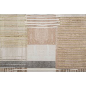 Tablou pe pânză Mauro Ferretti cu ramă Linien 60x60 cm, Model Geometric Multicolor