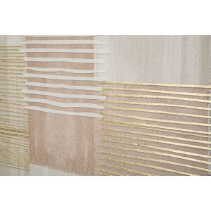 Tablou pe pânză Mauro Ferretti cu ramă Linien 60x60 cm, Model Geometric Multicolor