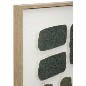 Mauro Ferretti 3D-Gemälde auf Leinwand mit Rahmen...