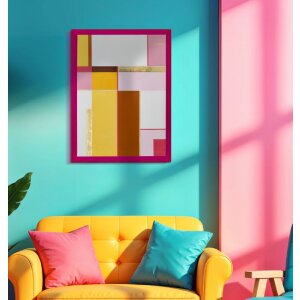 Mauro Ferretti Acrylbild mit Rahmen 60x3,3x80 cm