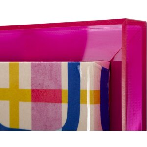 Mauro Ferretti Modis cu ramă 60x3,3x80 cm - Decorațiune de perete multicoloră