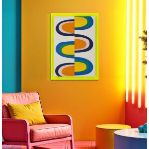 Mauro Ferretti Tablou Pop Art cu Ramă 50x70 cm Multicolor