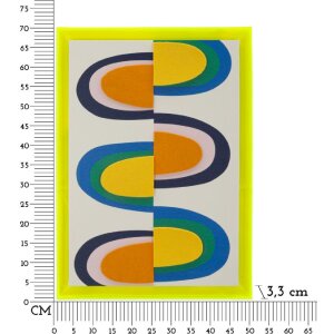 Mauro Ferretti Tablou Pop Art cu Ramă 50x70 cm Multicolor