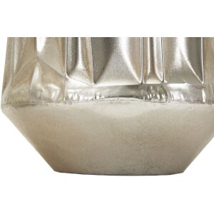 Mauro Ferretti Vasen-Set silber 3-teilig Ø35x38,5 / Ø27,5x33 / Ø18,5x26,5 cm