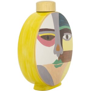 Vază Mauro Ferretti Piccassy Color Rotundă 28x9x33 cm