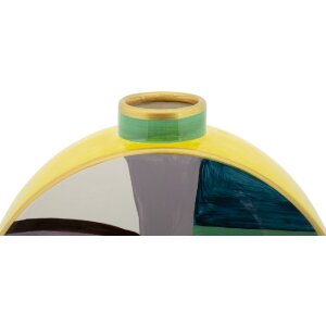 Mauro Ferretti Vase Piccassy Farbe rund 23x9x28 cm