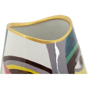 Mauro Ferretti Vase Piccassy Farbe Fett Ø19x24,5 cm