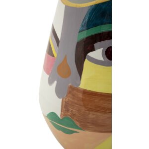 Vază Mauro Ferretti Piccassy Multicolor Ø19x24,5 cm