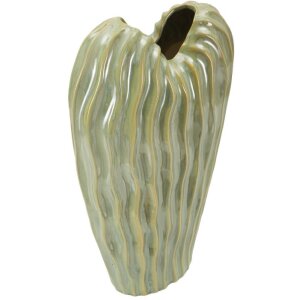 Vaza Venedig 22x10x39 cm Mauro Ferretti Verde