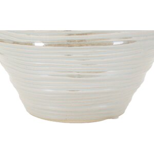 Vaza Mauro Ferretti Perly Rotundă Ø 22x20 cm Ceramică Sidefat