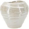 Vaza Mauro Ferretti Perly Rotundă Ø 22x20 cm Ceramică Sidefat