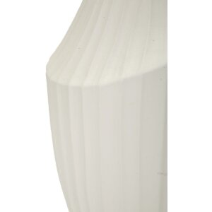 Vază Mauro Ferretti Eis Ø 22,5x38 cm crem