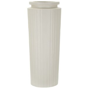 Mauro Ferretti Vase Hoch Ø 32x80 cm creme