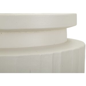 Mauro Ferretti Vase Hoch Ø 32x80 cm creme