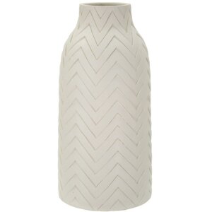 Mauro Ferretti Vase Winter Ø 29x60 cm creme