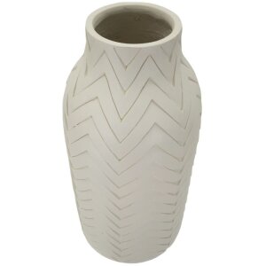 Mauro Ferretti Vase Winter Ø 29x60 cm creme