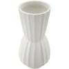 Mauro Ferretti Vase Glint Ø 25x50 cm weiß