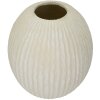 Mauro Ferretti Vase Eiszapfen Ø 36,5x38 cm creme