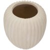 Mauro Ferretti Vase Nebel Ø 26,5x26 cm creme