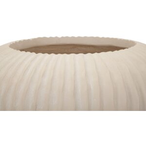 Mauro Ferretti Vază Nebel Ø35x18 cm crem