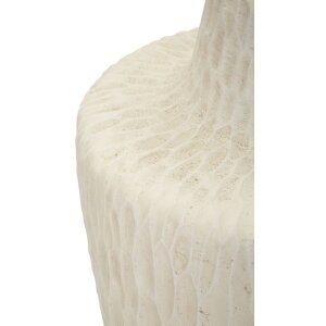 Mauro Ferretti Vase Schatten Ø 29,5x57 cm creme